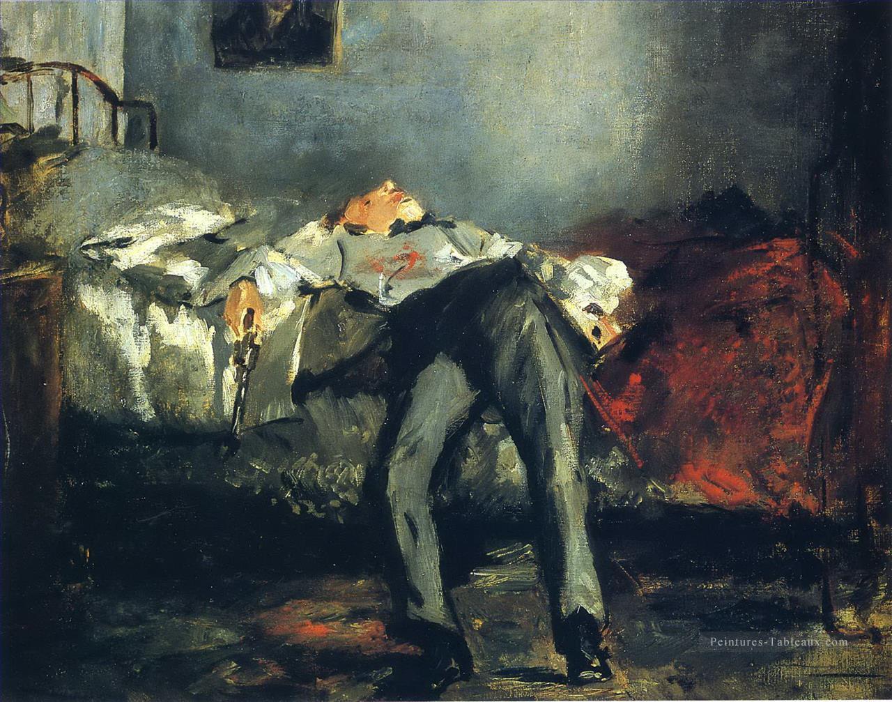 Le suicide Édouard Manet Peintures à l'huile